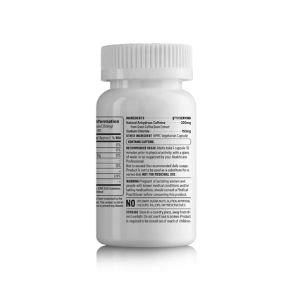 Unived Natural Caffeine Capsules - D Byk Store