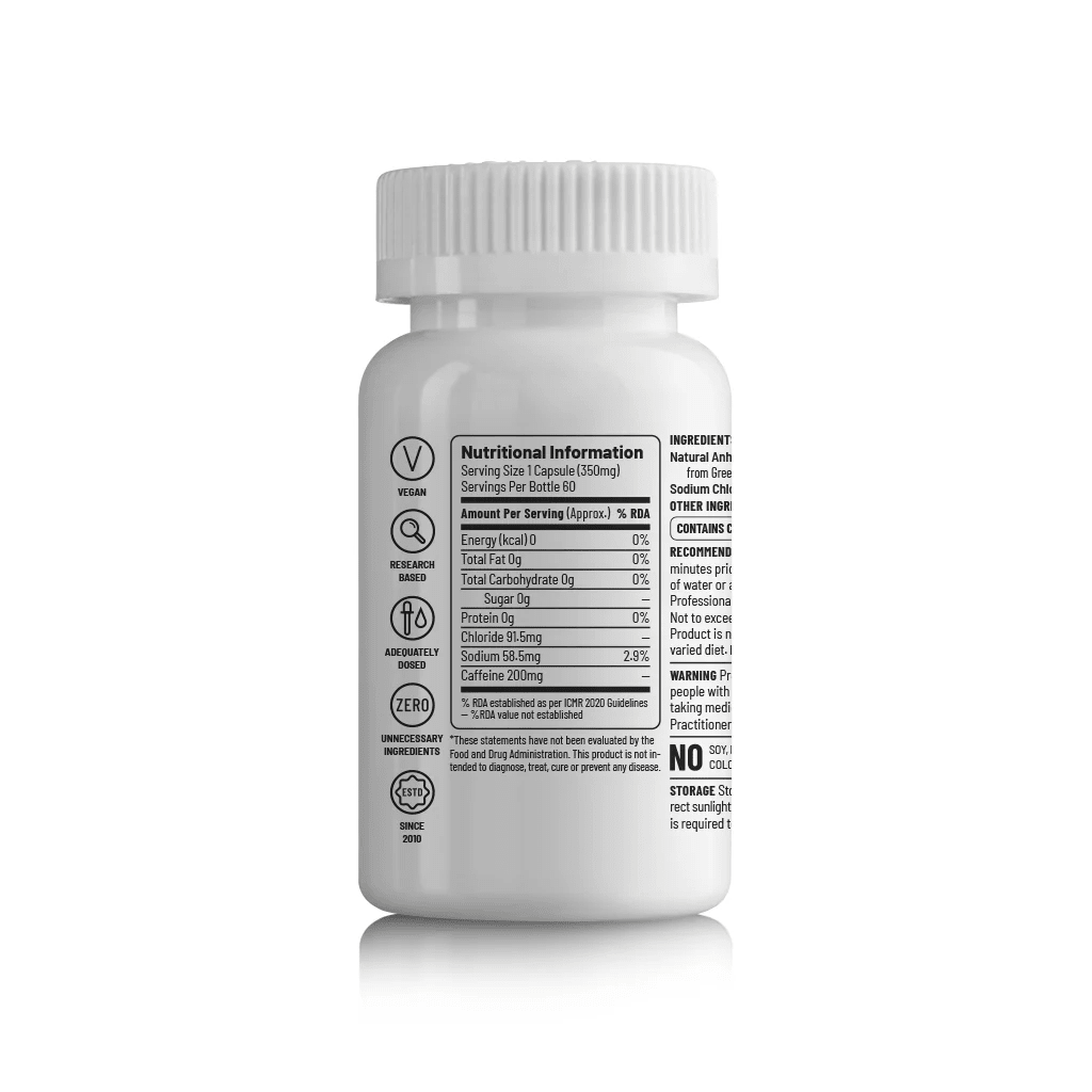 Unived Natural Caffeine Capsules - D Byk Store