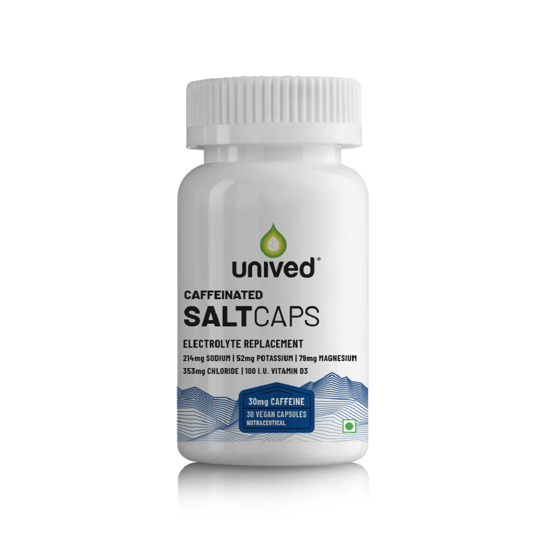 Unived Salt Capsules Caffeinated - D Byk Store