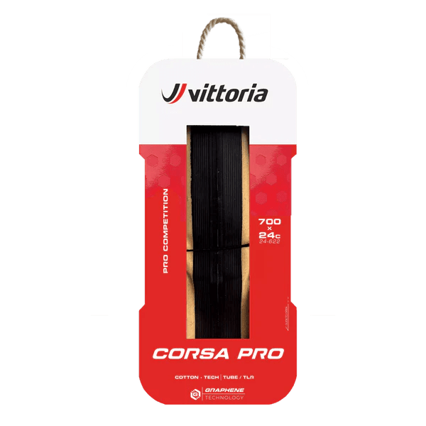 Vittoria Corsa Pro G2.0 700c Tubeless Ready Folding Tire (Black/Para) - D Byk Store