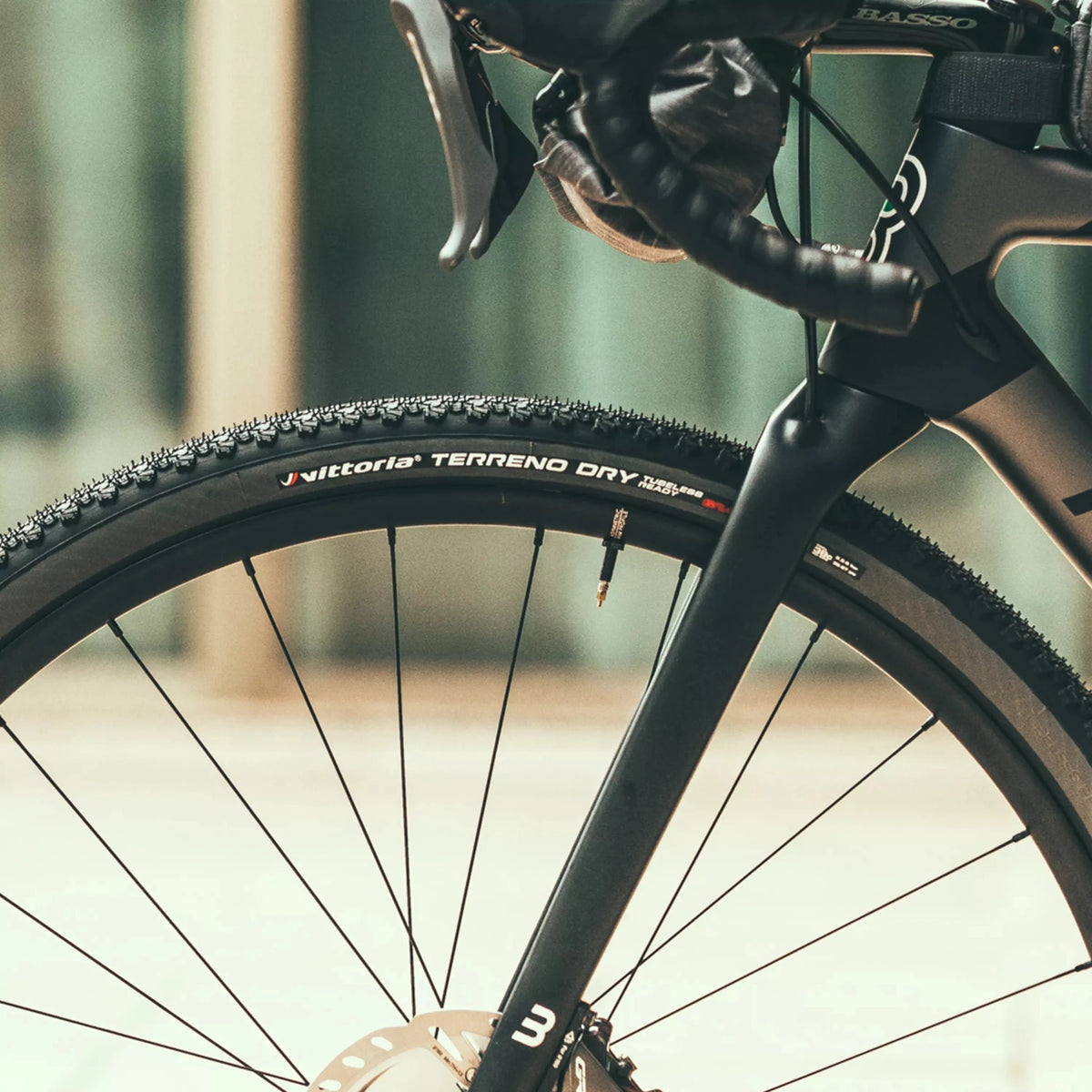 Vittoria Terreno Dry G2.0 700c Gravel Tubeless Ready Tire (Anthracite) - D Byk Store