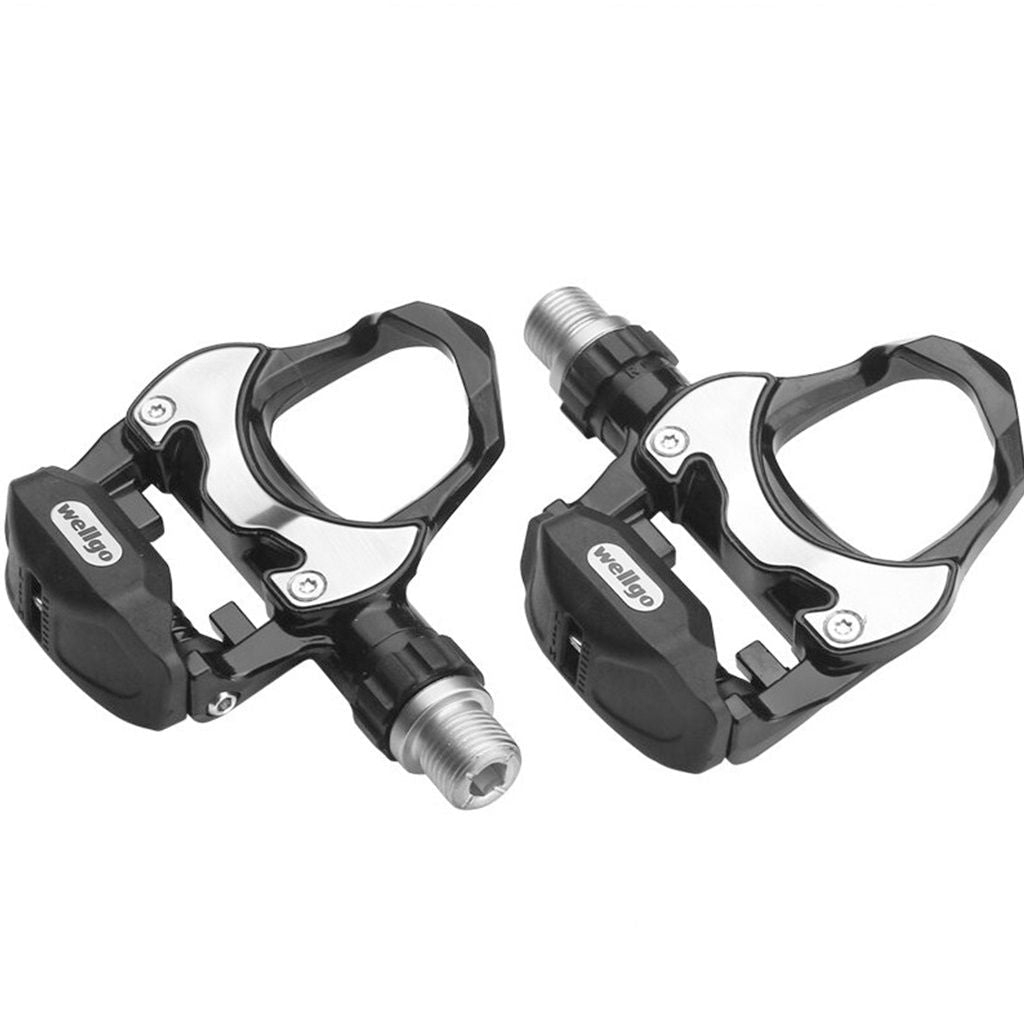 Wellgo R - 302DU Clipless Road Pedal - Black - D Byk Store