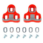 Wellgo RC - 7B Cleat For Road Pedal (KEO Compatible) - Red/Grey - D Byk Store
