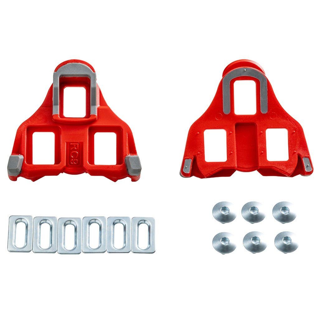 Wellgo RC - 9B Cleat For Road Pedal (Shimano SPD - SL Compatible) - Red - D Byk Store