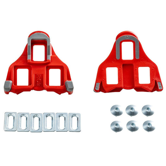 Wellgo RC - 9B Cleat For Road Pedal (Shimano SPD - SL Compatible) - Red - D Byk Store