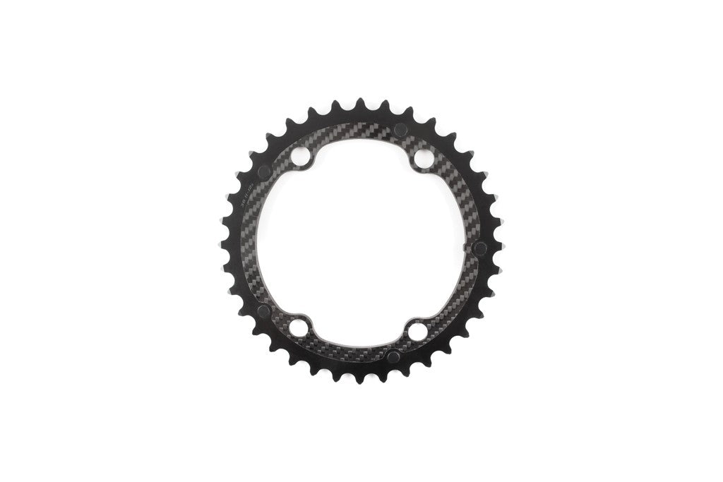 Carbon-Ti X-CarboRing 52/36T Road Chainring Set - 36T inner - D Byk Store