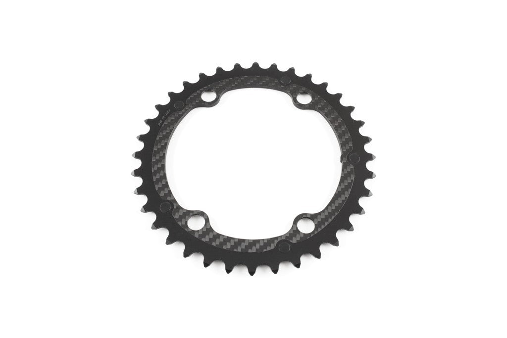 Carbon-Ti X-CarboRing 52/36T Road Chainring Set - 36T inner - D Byk Store