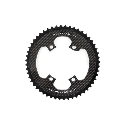 Carbon-Ti X-CarboRing 52/36T Road Chainring Set - 52T outer - D Byk Store
