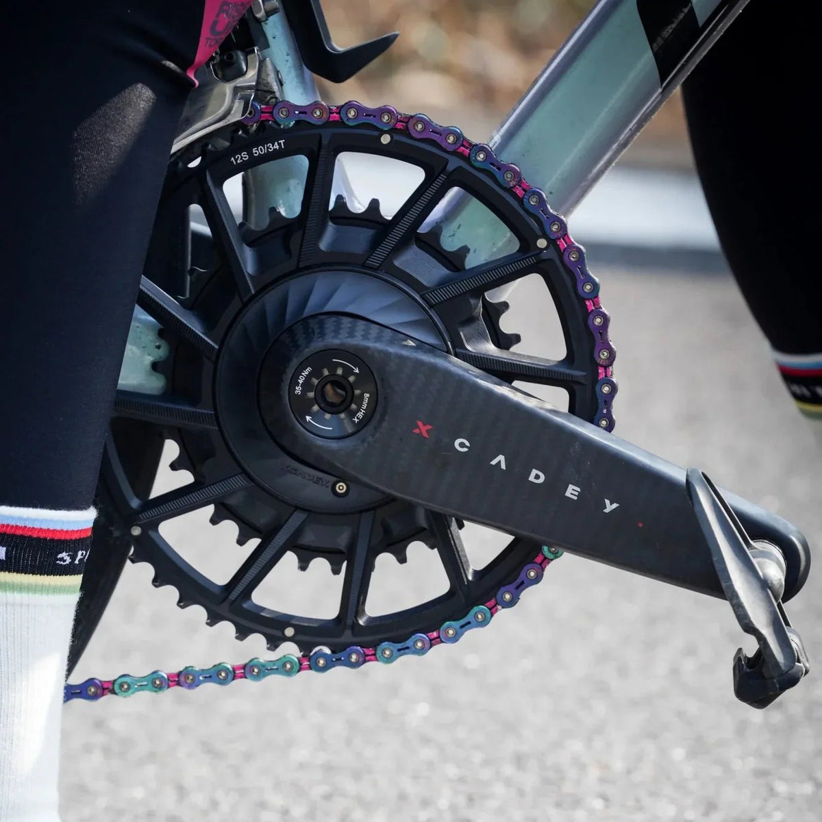 XCadey Ventus Easton Lite Carbon XPOWER Crankset 110BCD-4S - D Byk Store