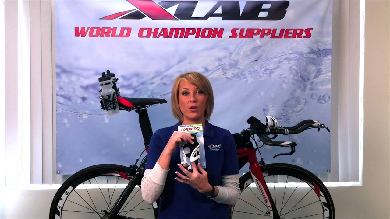 Xlab Front Hydration Aero TT System Carbon Cage & Clear Bottle - D Byk Store