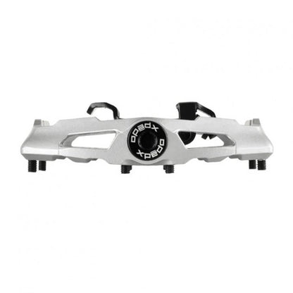 Xpedo Ambix Clipless Pedal (One Side SPD) - Silver - D Byk Store