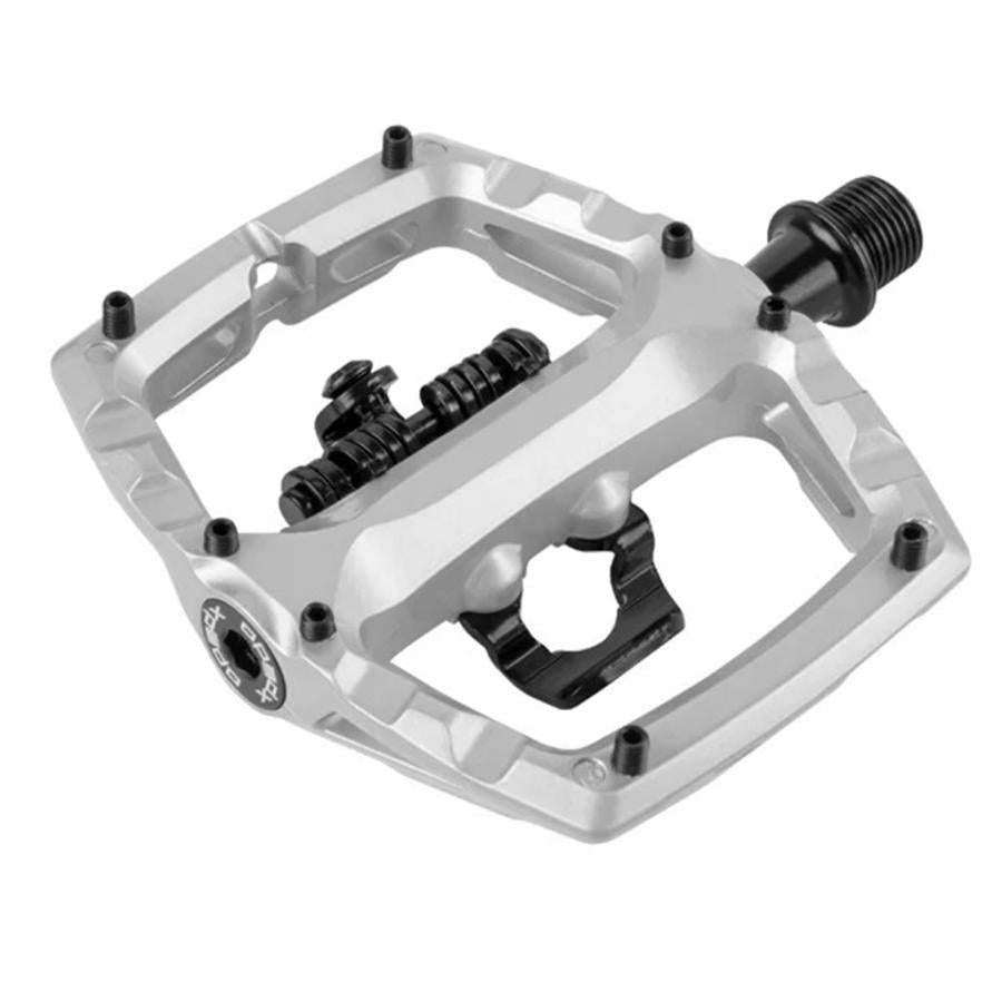Xpedo Ambix Clipless Pedal (One Side SPD) - Silver - D Byk Store