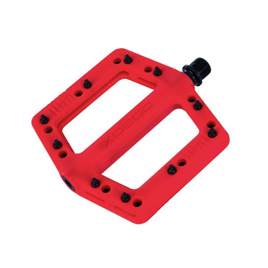 Xpedo Felix Flat Pedal - Red - D Byk Store