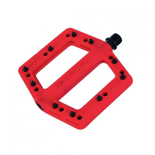 Xpedo Felix Flat Pedal - Red - D Byk Store