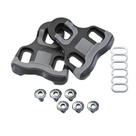 Xpedo Thrust 7 Cleat for Road Pedal (KEO Compatible) (0 Deg Float) - Black/Grey - D Byk Store