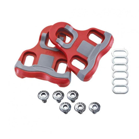 Xpedo Thrust 7 Cleat for Road Pedal (KEO Compatible) (6 Deg Float) - Red - D Byk Store