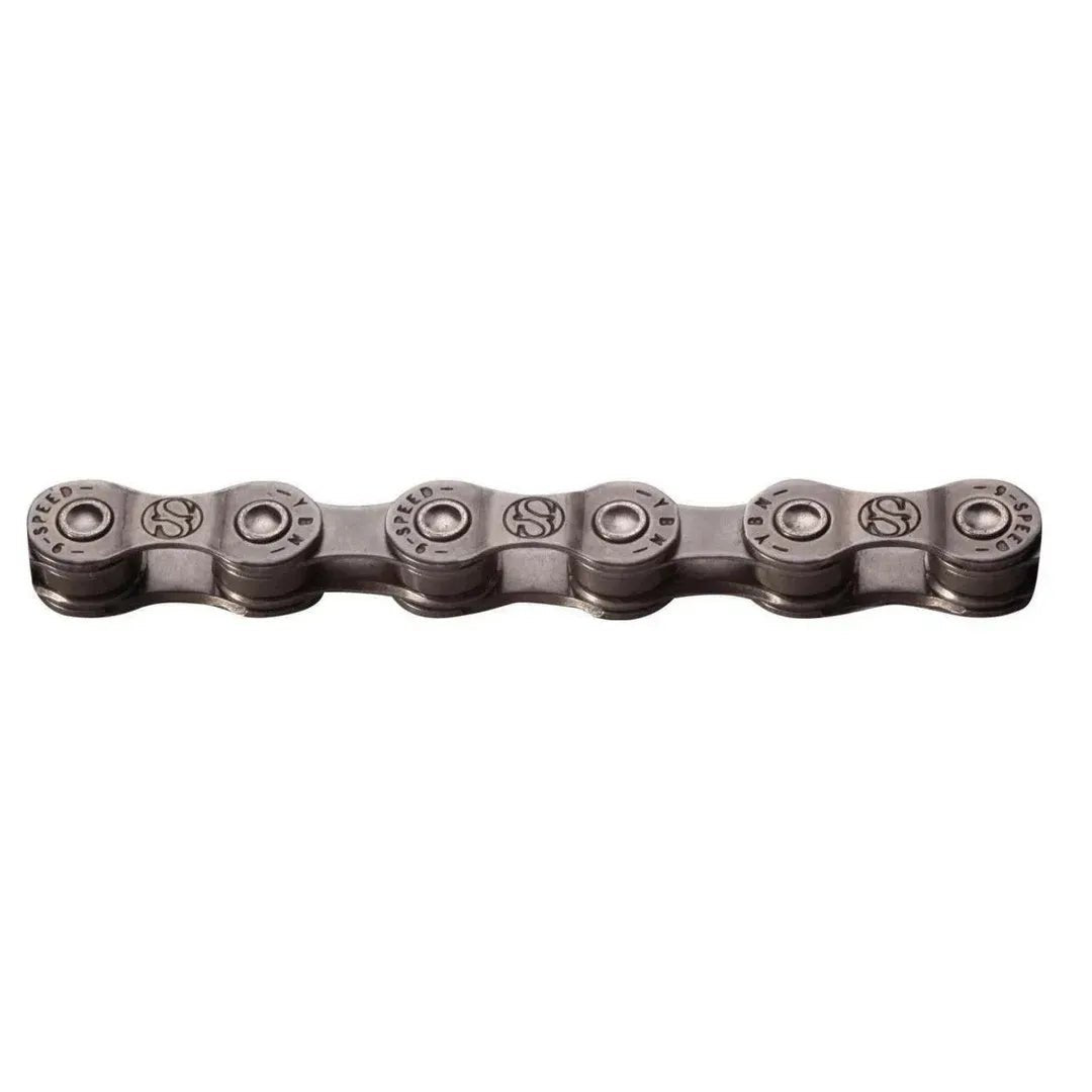 YBN 9 Speed Chain Components - Grey/Grey Durable Design – D Byk Store