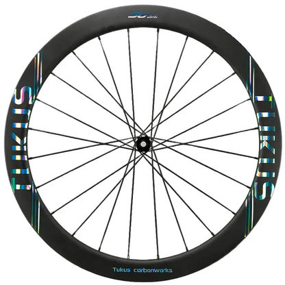 Tukuswheels VELO-C50 - Disc Brake - Shimano - Centerlock Thru-Axle - Silver